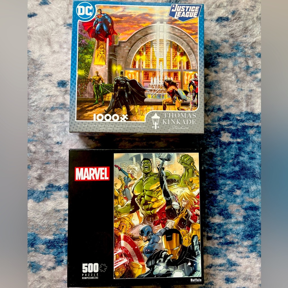 Super hero bundle! Two puzzles for double the fun!